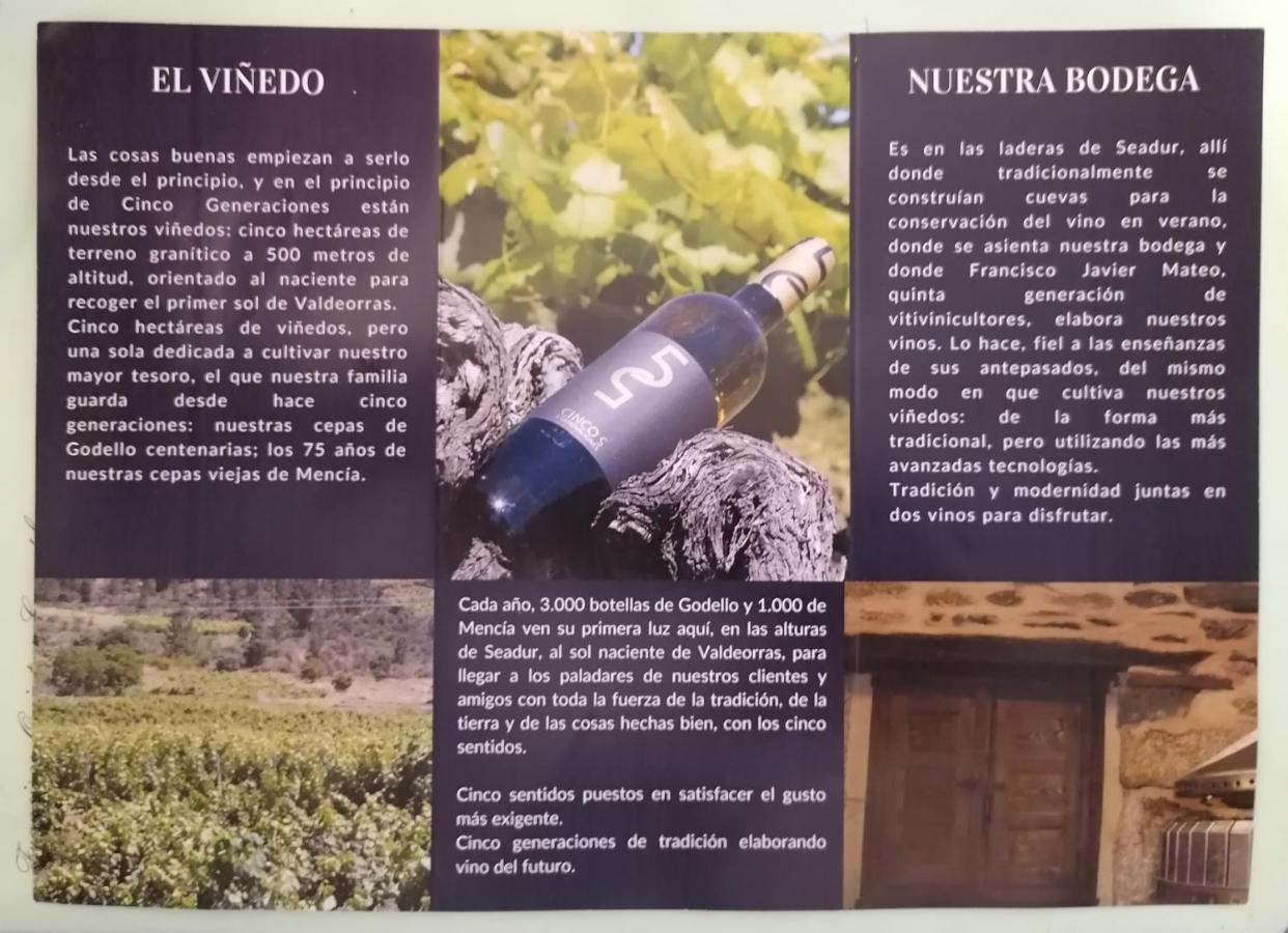 Вилла Casa Do Pombar En Valdeorras Seadur Экстерьер фото